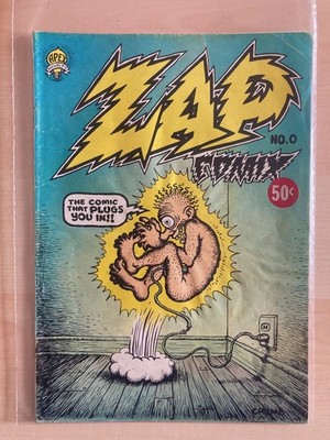 ZAP COMIX #0 , Apex , Oct 1967, 1st Print, Robert Crumb, Williams