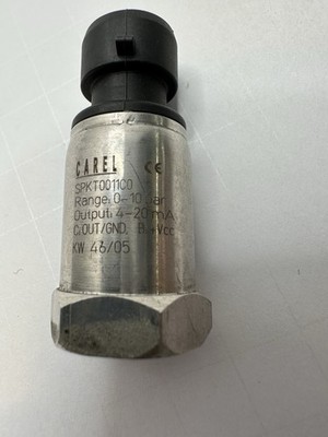 CAREL SPKT0011C0 Pressure Transmitter, 0 10 bar, 4 20 mA Output