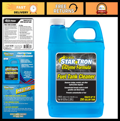 Fuel Tank Cleaner - Enzyme Formula, Removes Sludge & Varnish, Engine Care Soluti