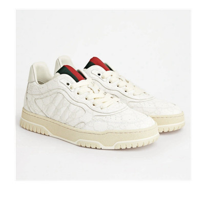 Gucci Women's, Gg Supreme Fabric Gucci Re-web Sneakers