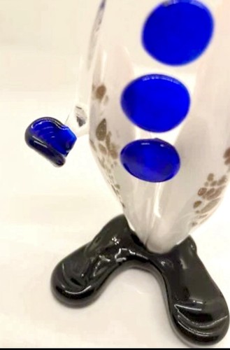 MURANO CLOWN FIGURINE Vintage CASA DEL REGALO BORTOLI VENEZIA GLASS - Picture 8 of 10