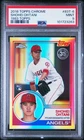 Shohei Ohtani 2018 Topps Chrome #83T-6 1983 Topps Rookie RC Angels PSA 9 MINT