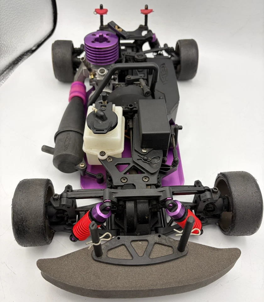 For parts HPI RS4 engine car chassis vintage rare - Image 2 of 4