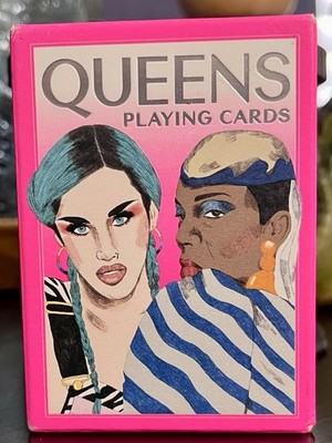 Queens - Drag Queen Playing Cards by Daniela Henríque, Magma for Lawrence King