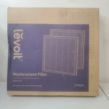 2 Pack  LEVOIT Vital 100-RF True HEPA 3-Stage Filter OEM 1 Filter Dent See Photo