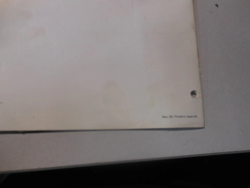 Guía de servicio previa y montaje de fábrica Suzuki 83 DR500D 99505-01313-03E Foto 4 de 4