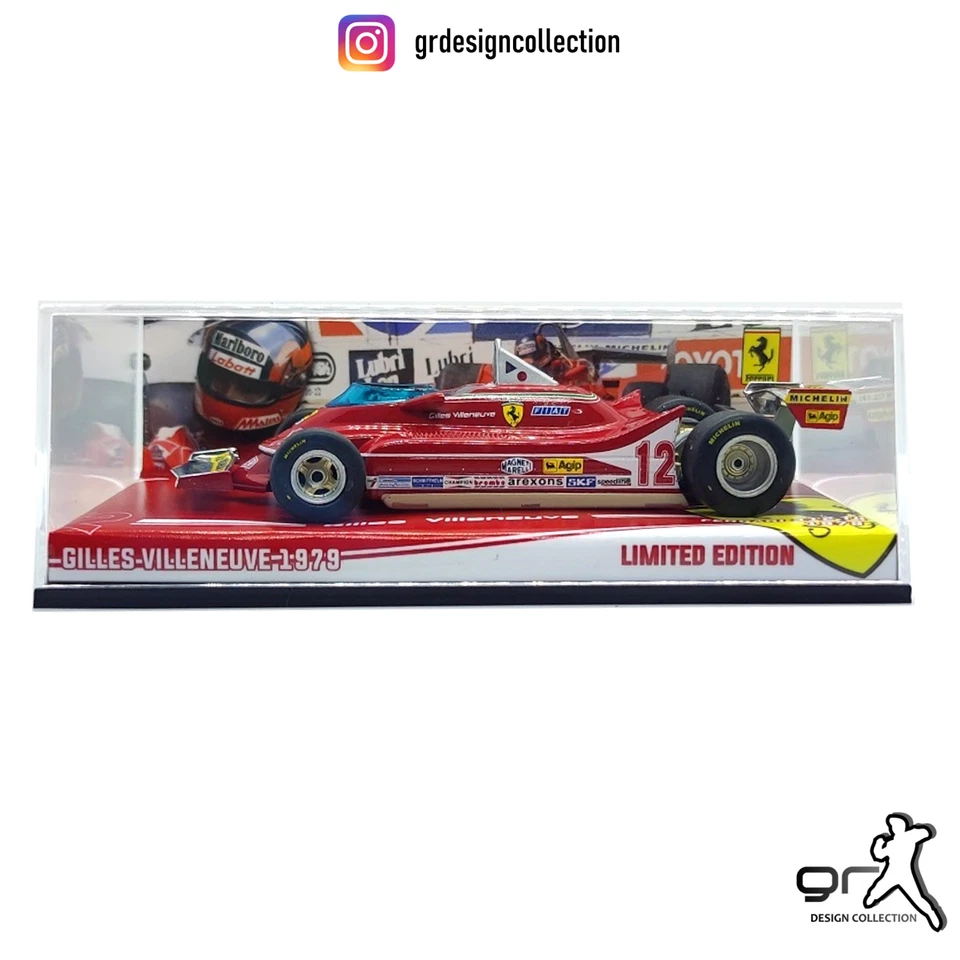 Gilles Villeneuve - Ferrari 312 T4 - F1 1979 / Altaya - IXO / 1:43 - Immagine 2 di 4