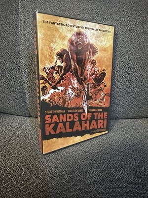 SANDS OF KALAHARI  Stuart Whitman  Susannah York  Cult-Fave  NEW Olive Films DVD