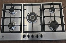 Electrolux KGS9536X Stainless Steel Gas Hob 85cm - Very Good Condition