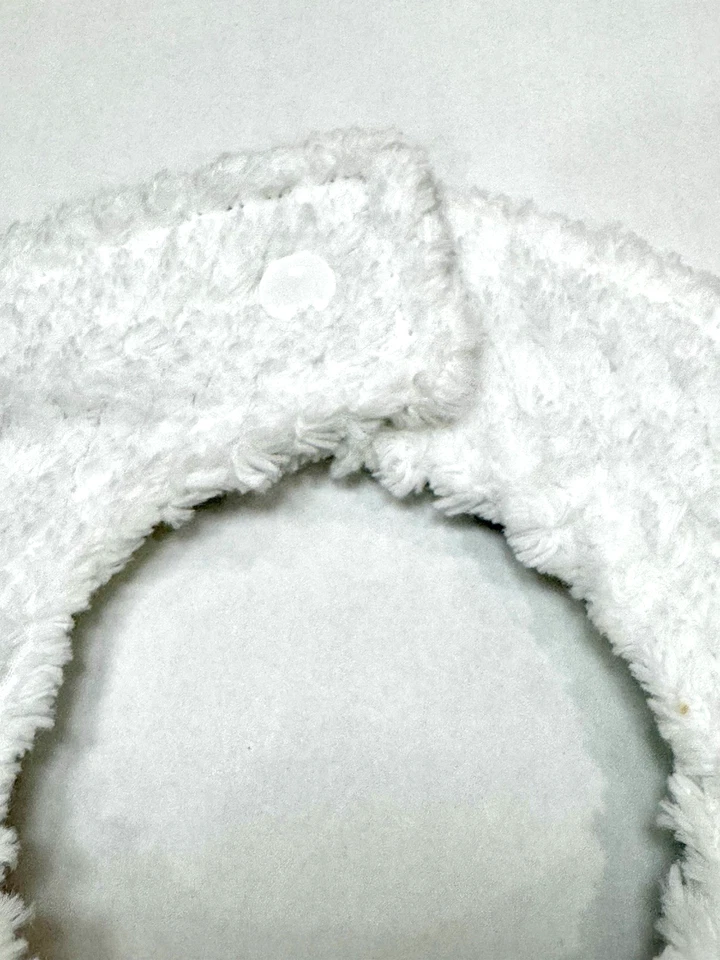 Conjunto feito à mão novo na embalagem preguiça algodão bebê babador e pano arroto verde creme preto - Imagem 4 de 4