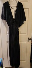 Fashion Nova 3x Black Maxi Dress. Under Arm Is Open And Flowing.  Really Cute