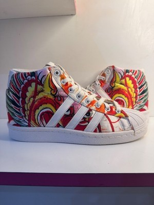 【 お買い得⠀】adidasリタオラ ドラゴン 柄 M Adidas Superstar RITA ORA Sneakers Wedged Up Insole Dragon Print