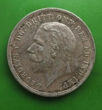1935 George V Silver Crown Coin #3388