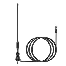 Waterproof Marine Antenna AM FM Golf Cart ATV UTV RV Car Stereo, Boat Mast Flexi