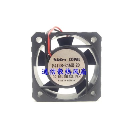 1PCS Nidec COPAL F412R-24MB-20 24V Inverter Cooling Fan 4 cm 4012