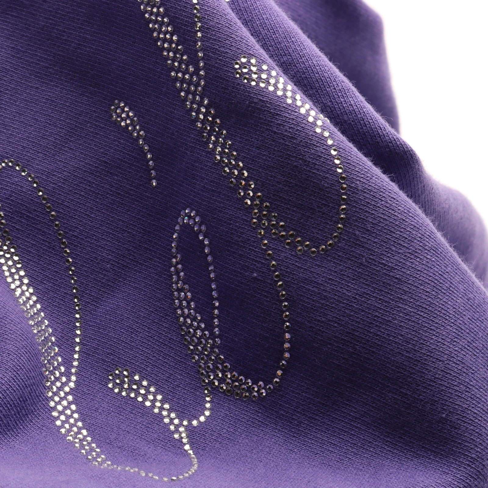 Felpa con cappuccio Balenciaga viola S nuova