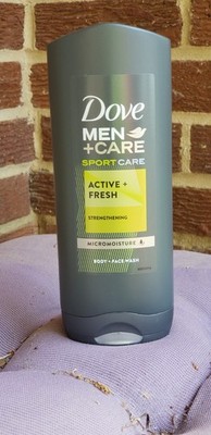 Dove Men+Care Elements - Active & Fresh Body Wash, 400ml or Case of 12
