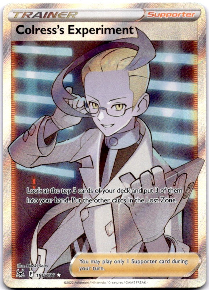 Colress's Experiment (Full Art) - 190/196 - NM - SWSH11: Lost Origin