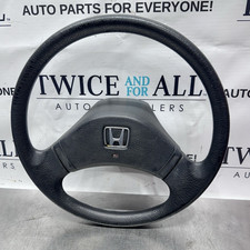 1988-1991 Honda Civic Hatchback Crx Two Spoke Steering Wheel Oem