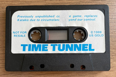 Time Tunnel Tape Commodore 64 C64 C128 Spiel getestet