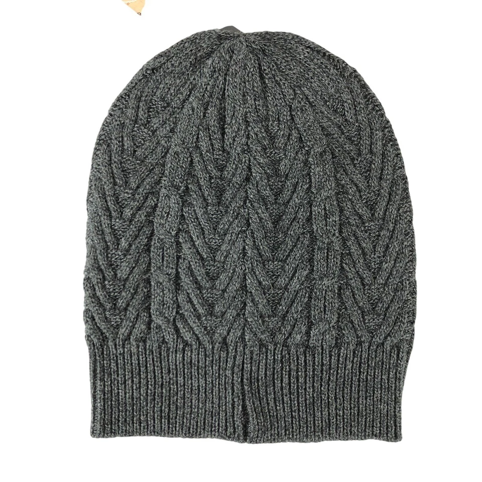 Gorro holgado Kaylie Slouch gris tejido con cable talla única Outdoor Research para mujer Foto 2 de 4