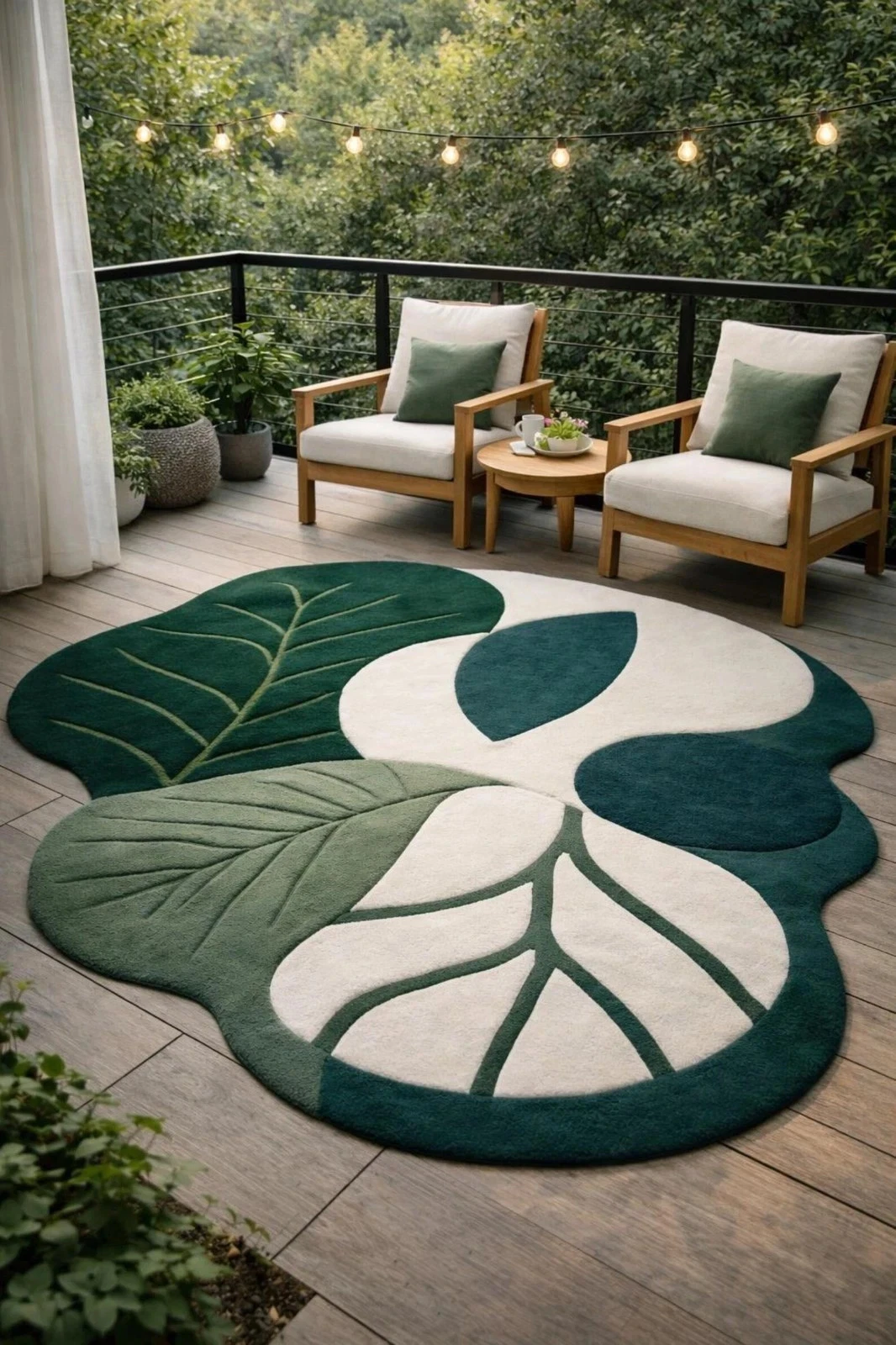 Wool Rug Irregular Rug | Wool area Rugs | Living Room Rug | Tufted for home deco