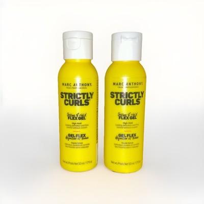 2X MARC ANTHONY Strictly Curls Define & Hold Flex Gel 1.7 FL OZ Each NWOB