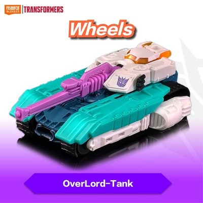 Blokees Transformers Wheels C02 IDW - Overlord(Tank) 1:64 Vehicle Model Kit