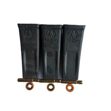 3 PK 1U3202 1U-3202 Forged Teeth W/ Pins 8E6208 Keepers 8E6209 Fits for Cat J200