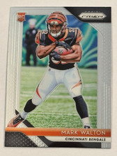 2018 Panini Prizm Rookie Card #231 Mark Walton Cincinnati Bengals. rookie card picture