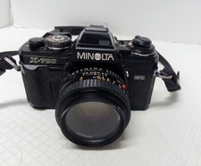 Minolta X-700 MPS SLR MD Rokkor 50mm F1.7 Lens From JAPAN 49mm UV
