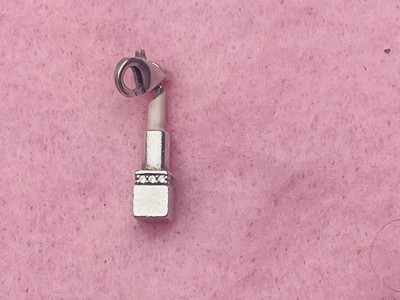 Thomas Sabo Silver & Pink Enamel Lipstick Charm