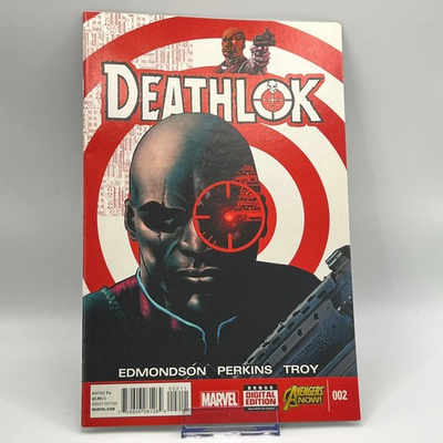 #ad Marvel Deathlok #002 Comic Book Edmondson Perkins Troy T Avengers Now Cover $4.95