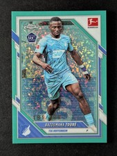2025-26 Topps Chrome Bundesliga BAZOUMANA TOURE 181/199 RC Aqua Mini-Diamond #47