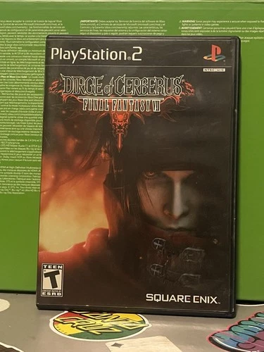 Square Enix Dirge of Cerberus Final Fantasy VII PS2 Manual, Digital/Analog