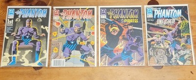 DC Comics ''THE PHANTOM'' : #1, 2, 3 + 5 (1989) **Unread**
