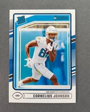 2024 Panini Donruss Football Cornelius Johnson Rated Rookie #377 Chargers