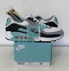 Nike Air Max 90 White Grey Hyper Turquoise, Size 8.5 UK, 9.5 US, 43 EU |  eBay