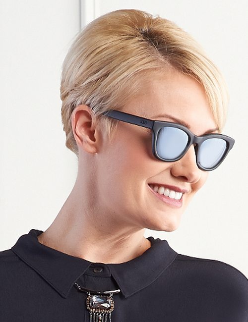 LOGO Sunglasses by designer Lori Goldstein black&tortoise w/case eye protection LOGO Sunglasses by designer Lori Goldstein black&tortoise w  main image 2