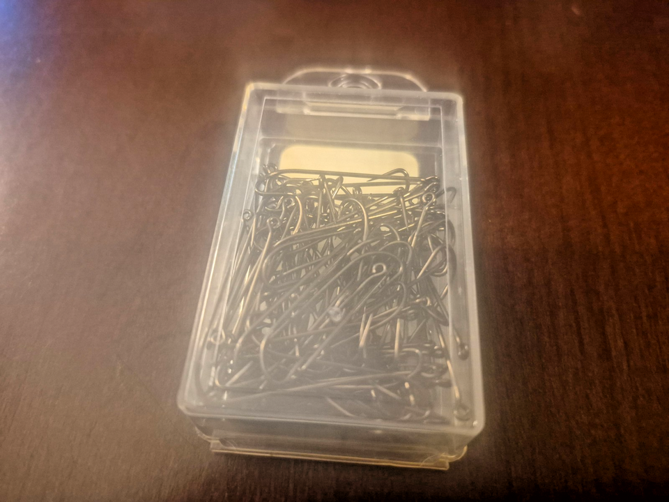 100 Ganci Per Legatura Mosca MUSTAD & SON #7 Limerick - Foto 3