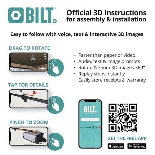 Chamberlain CANADA 1/2 HP Quiet Belt Drive Smart Garage Door Opener 120V - Picture 9 of 15
