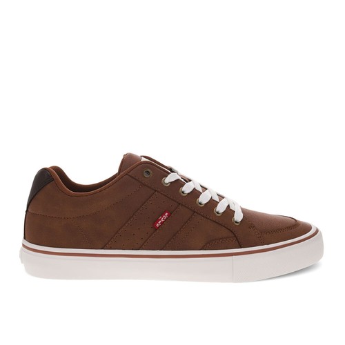 Levi's Mens Avery Synthetic Leather Casual Lace Up Sneaker Shoe - Picture 6 of 12