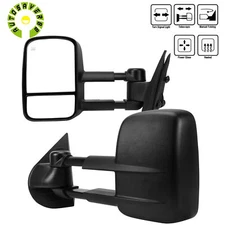 Power Heated Tow Mirrors For 2007-2013 Chevy Silverado Sierra 1500 2500/3500HD