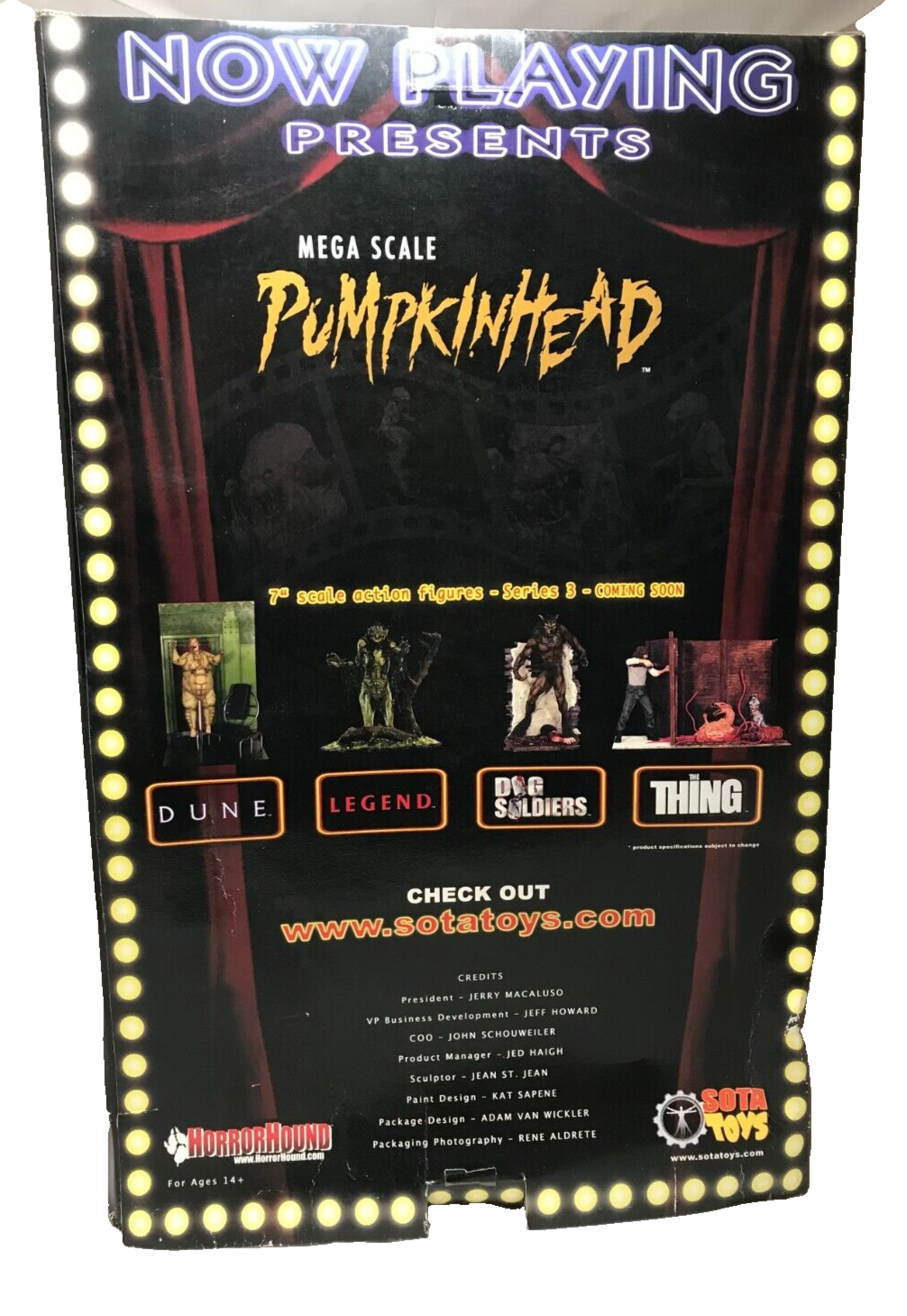 PUMPKINHEAD Sota Toys MEGA SCALE Deluxe Horror Cult Movie Action Figure