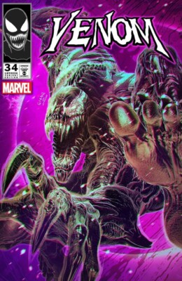 Venom #34 John Giang Trade Dress Variant Cover (A) Marvel Comics 2024 LTD 3000