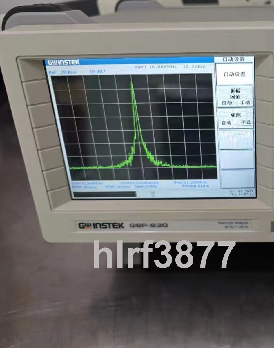 Gw Instek GSP-830 GSP830 Spectrum Analyzer 9k Hz-3G Hz# | eBay