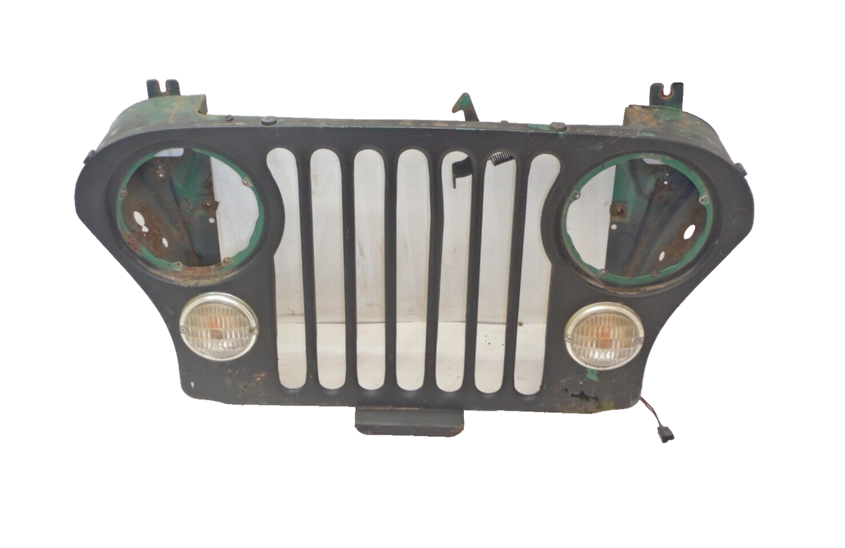 Jeep CJ CJ5 CJ7 CJ8 76-86 OEM Factory Painted Black Front Grille