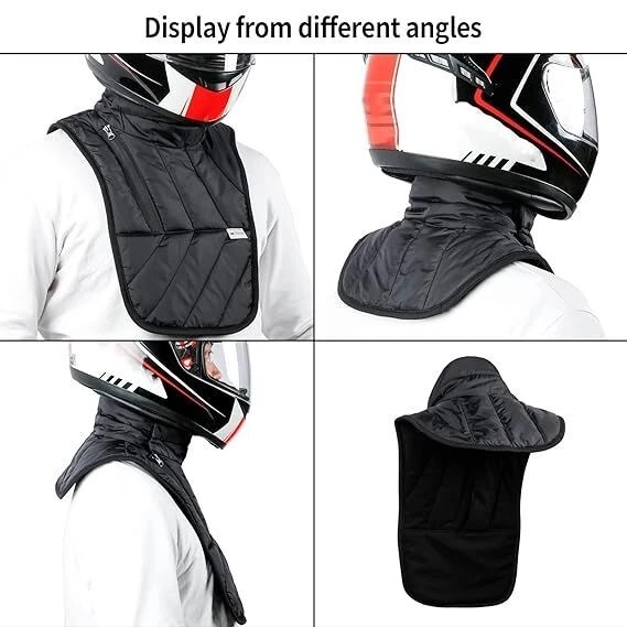 1 X Motorcycle Unisex Neck Chest Warmer Windproof Motorbike Winter Cycling Scarf Foto 4 de 4
