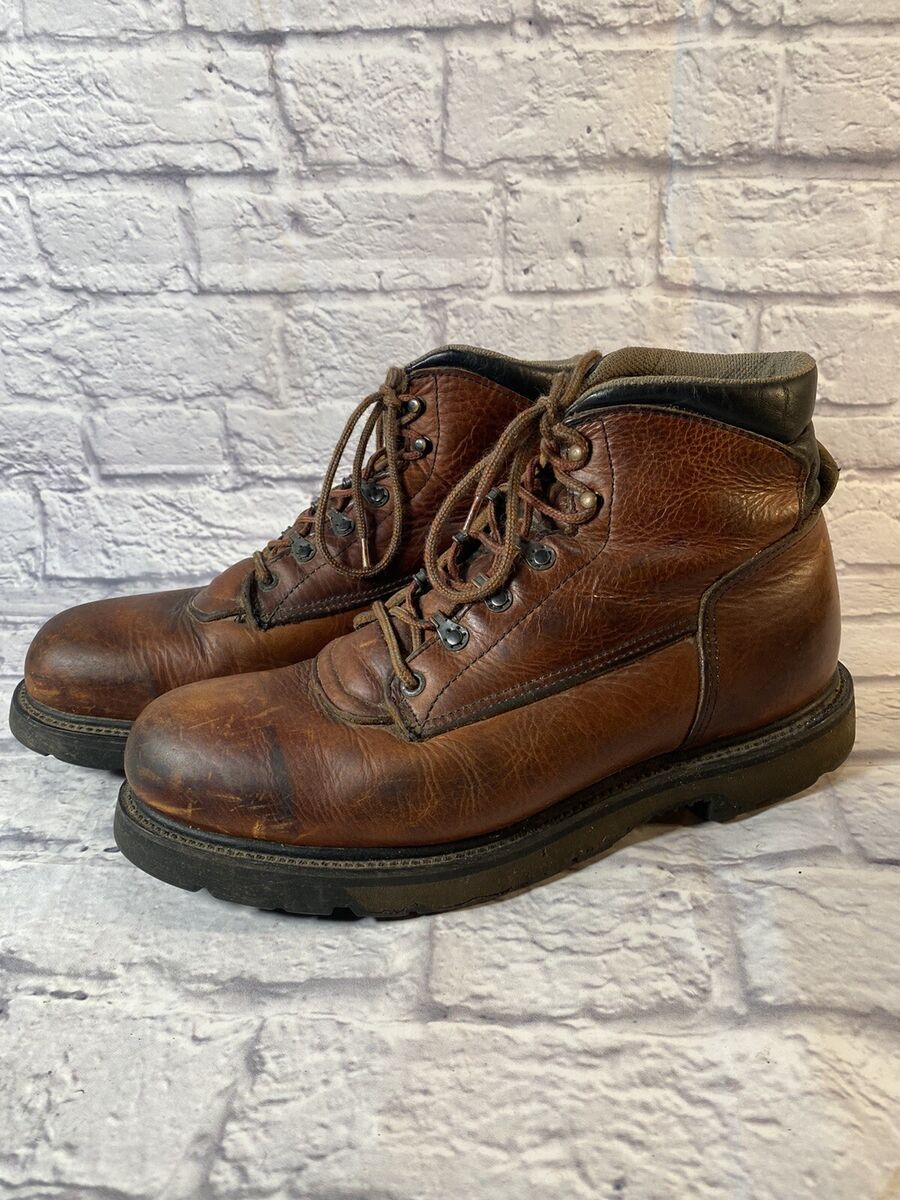 Red Wing SuperSole Steel Toe Work Boots ANSI Z41 PT91 M1/75 Red Wing SuperSole Steel Toe Work Boots ANSI Z41 PT91 M1/75