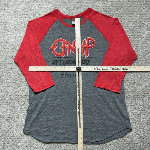 Red Team 5017 PNW Unity Solidarity Vision Tour Raglan Red Gray Adult Extra Large - Picture 8 of 12